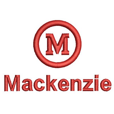 Matriz de matriz Matriz De Bordado Mackenzie